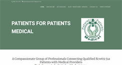 Desktop Screenshot of patientsforpatientsmedical.com
